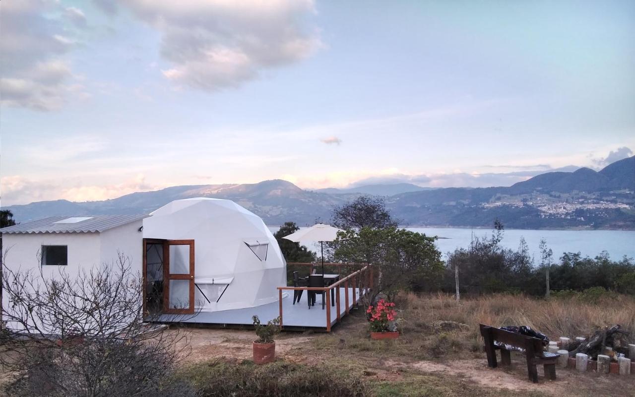 Glamping Hospedaje Mafer Guatavita Exterior foto
