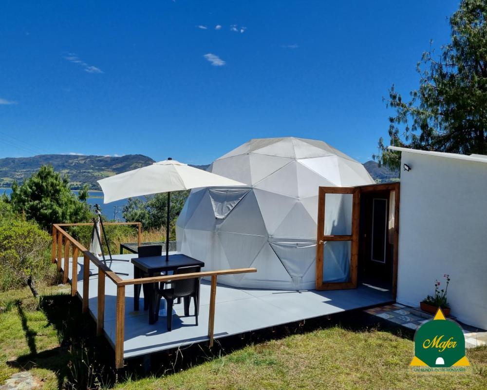 Glamping Hospedaje Mafer Guatavita Exterior foto