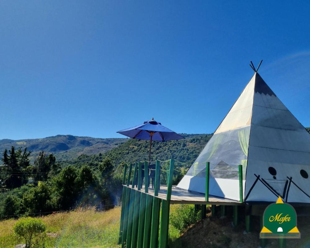 Glamping Hospedaje Mafer Guatavita Exterior foto