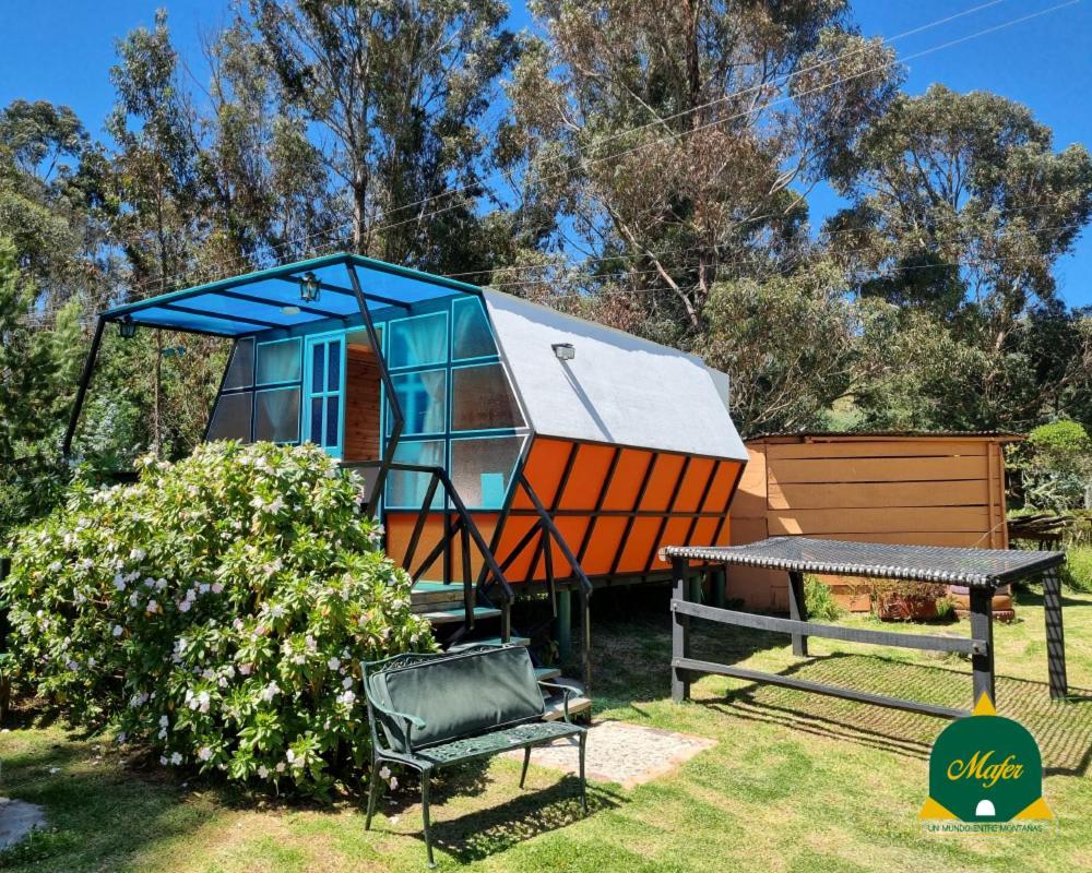 Glamping Hospedaje Mafer Guatavita Exterior foto