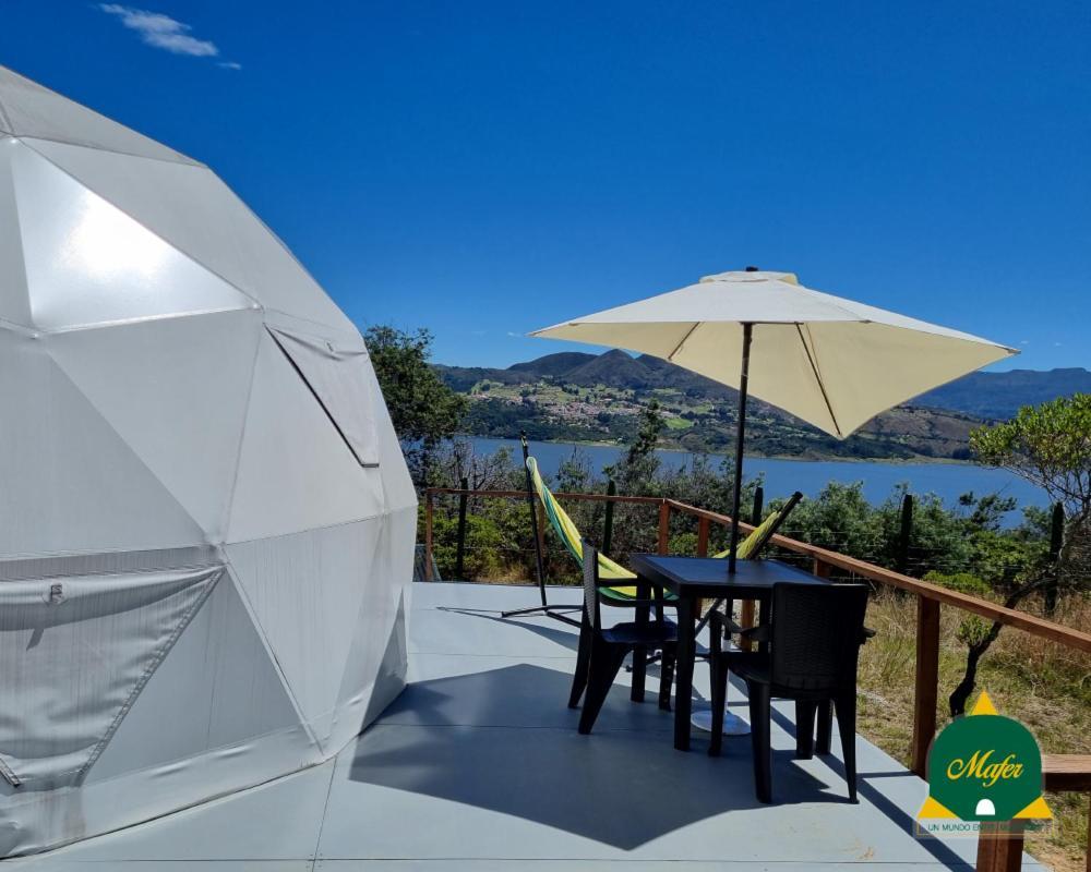 Glamping Hospedaje Mafer Guatavita Exterior foto