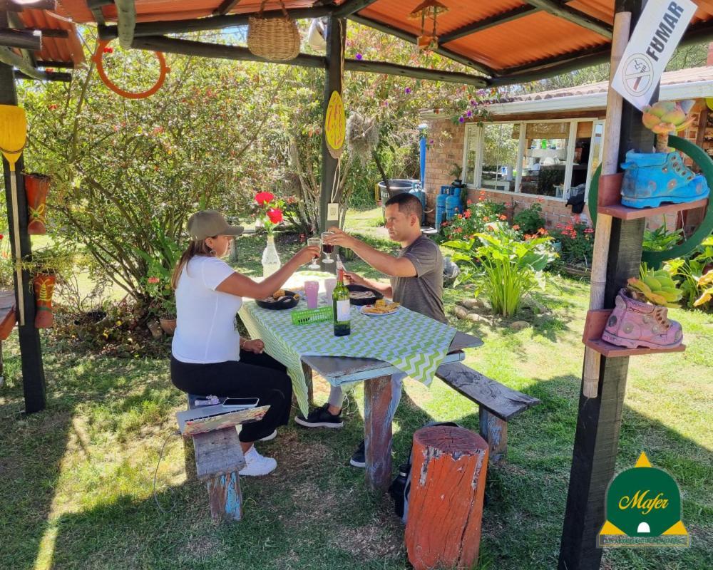 Glamping Hospedaje Mafer Guatavita Exterior foto