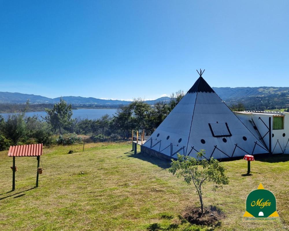 Glamping Hospedaje Mafer Guatavita Exterior foto